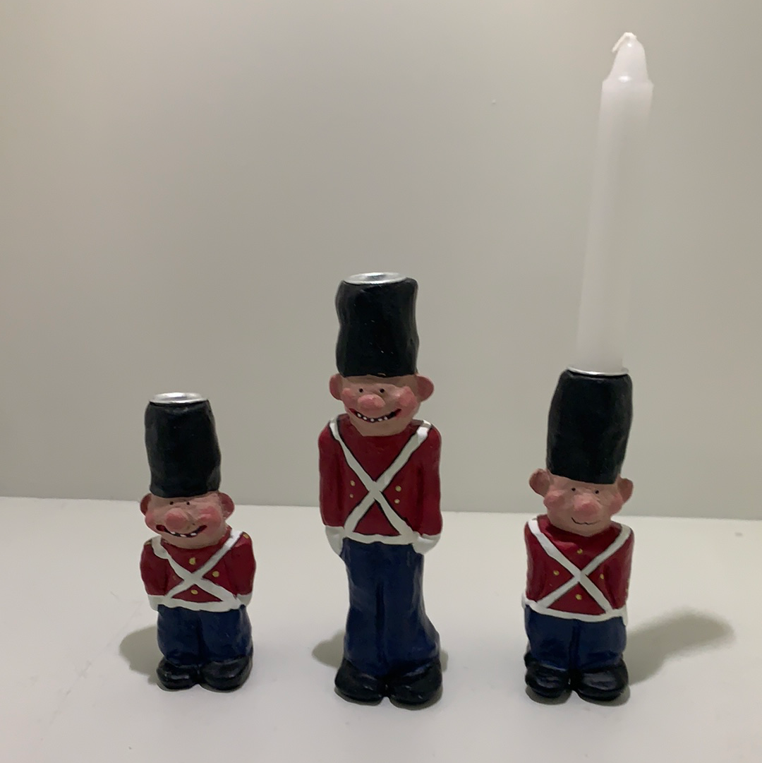 Christmas Soldiers Candlestick