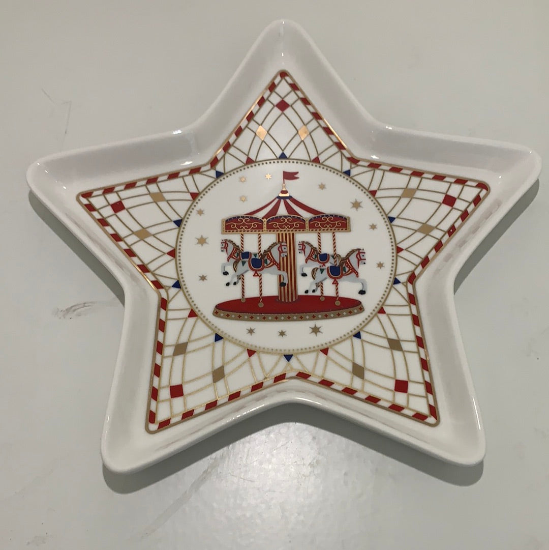 Star-shaped plate 19.5 cm