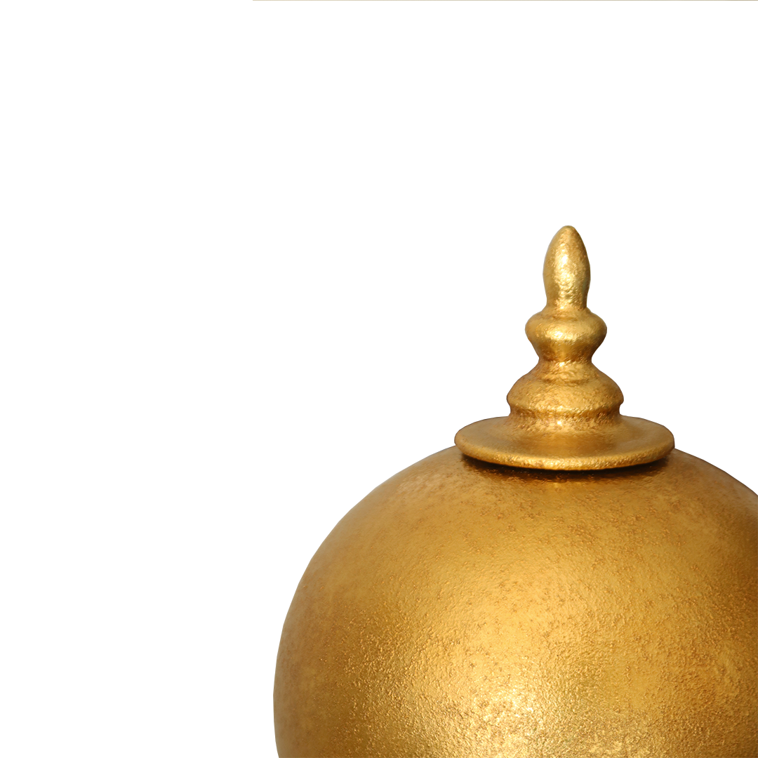 Pote Decorativo Dourado