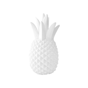 White Ceramic Pineapple